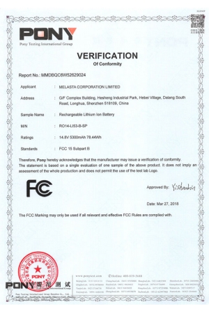 FCC Certification